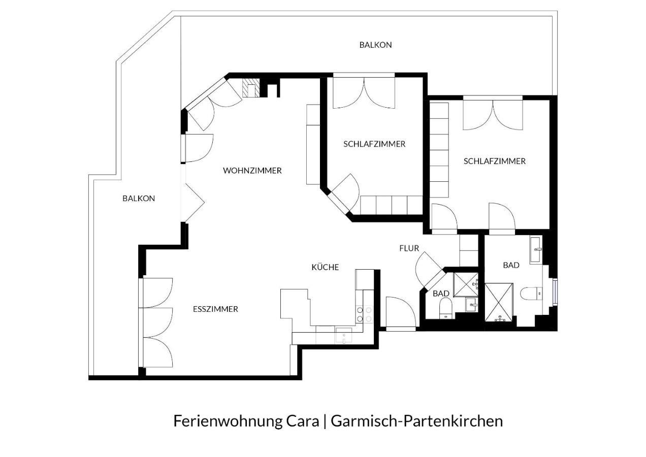 Apartamento Cara Garmisch-Partenkirchen Exterior foto